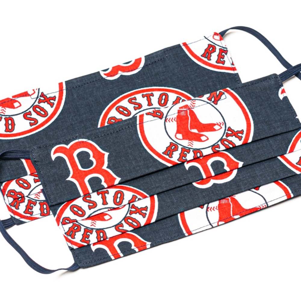 Boston Red Sox Cloth Face Masks (2)